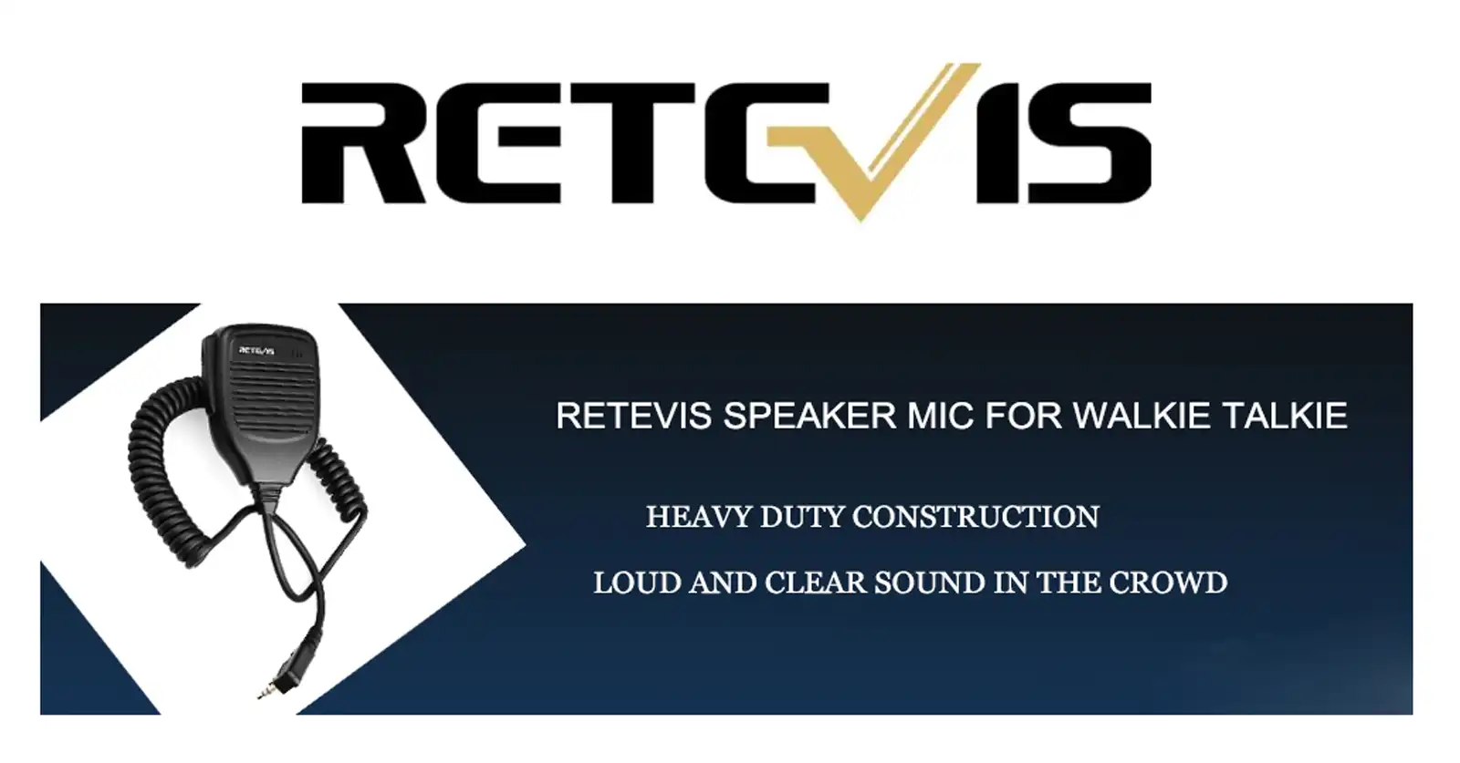 2 pin speaker mic