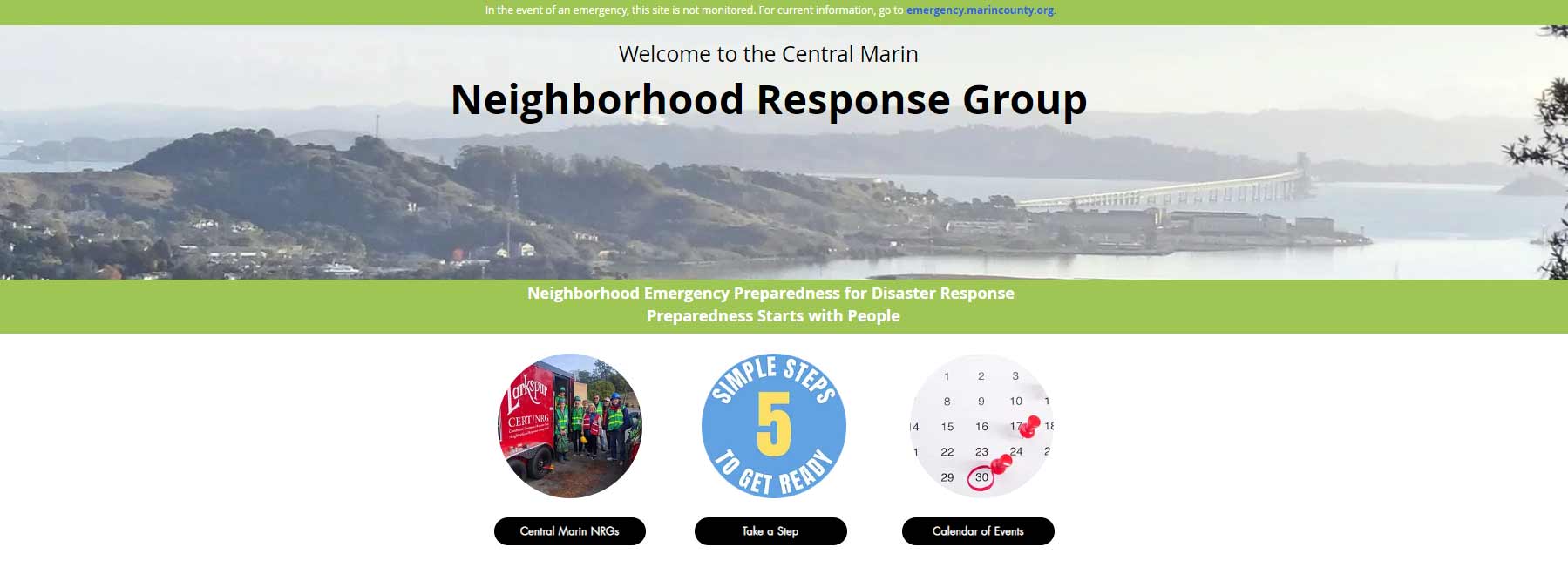 Central Marin Neighborhood Response Groups