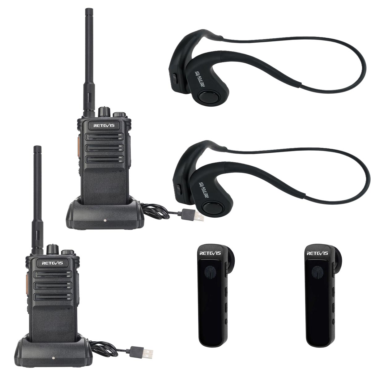 cycling two way radio