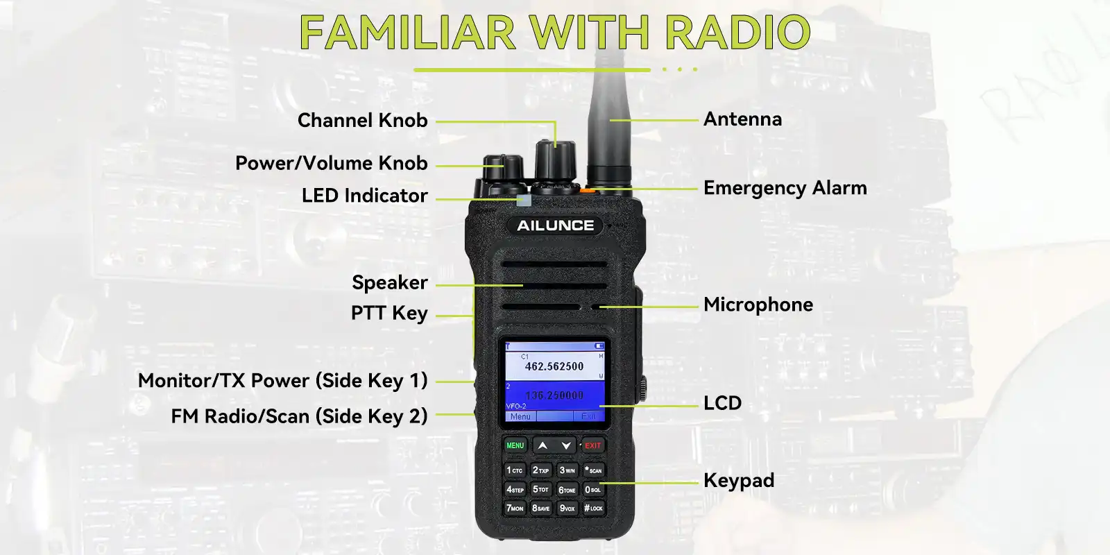 best gmrs fishing radio
