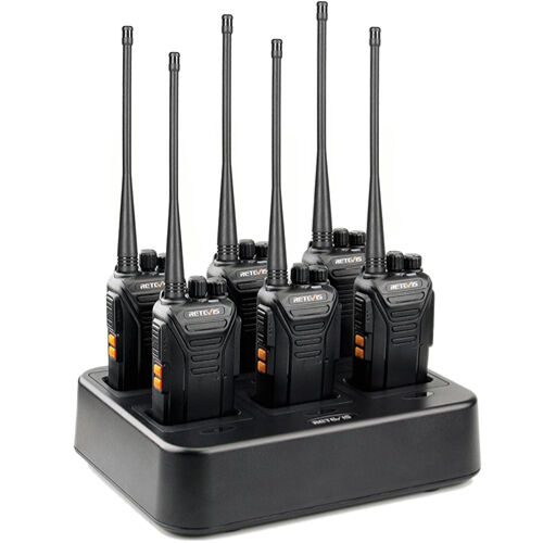 Retevis RT27V MURS Radio 6Pack with 6 Way Charger