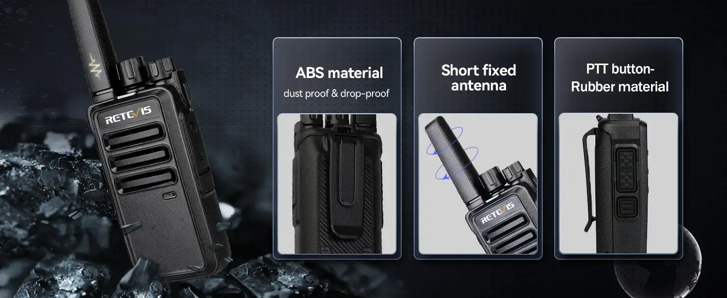 Retevis RT68 lightweight and small license-free radio