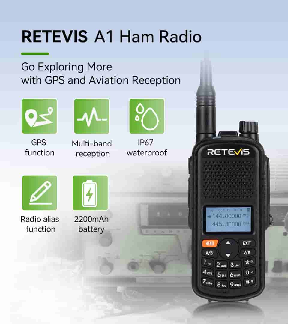 A1 5W GPS IP67 waterproof analog amateur radio A1 5W GPS IP67 waterproof analog amateur radio