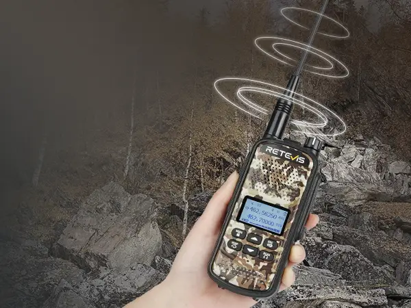 Retevis EZTalk 2 Long Range Camo Walkie Talkie