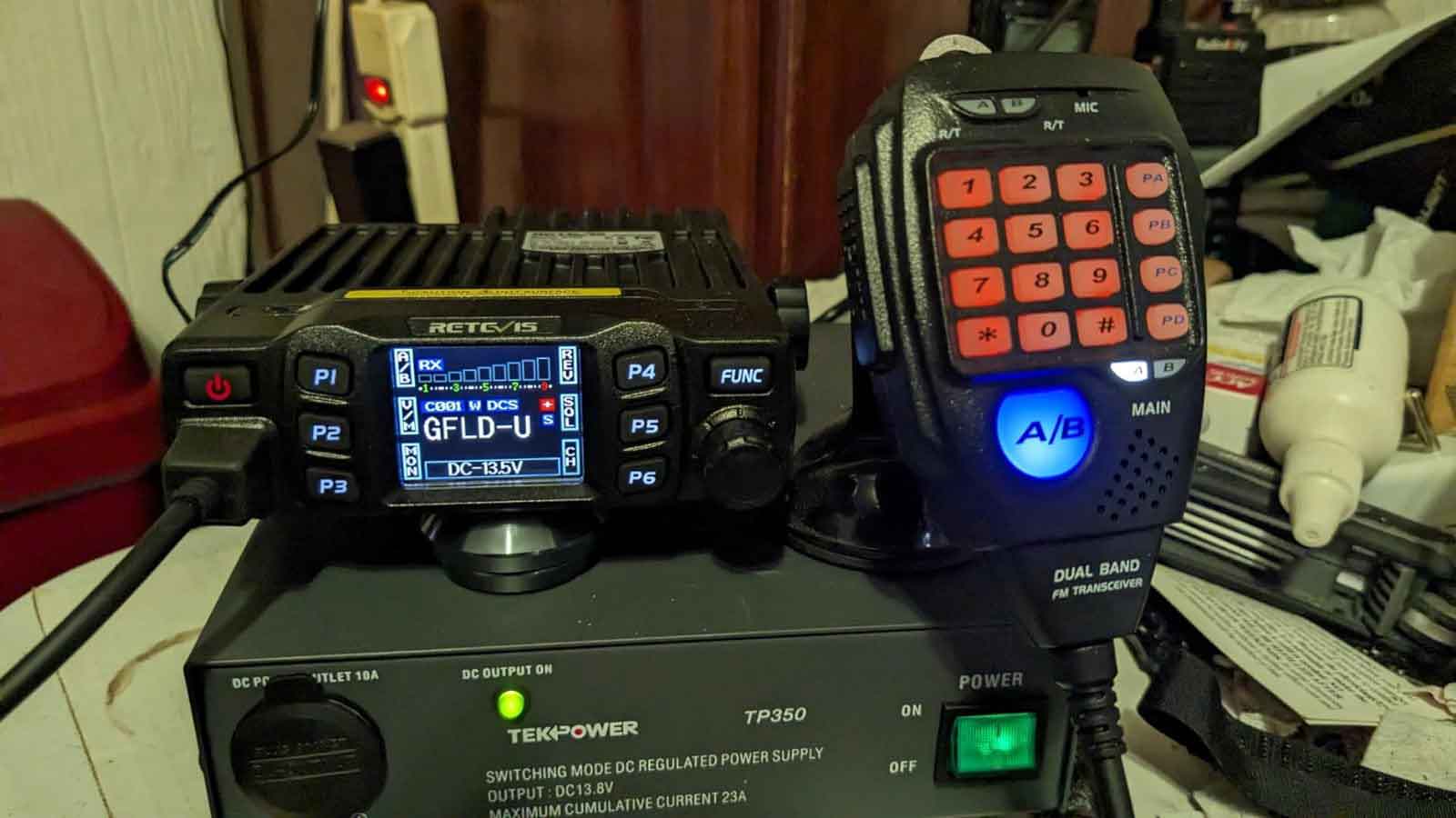 RT95 25W Dual Band HAM Mobile Radio