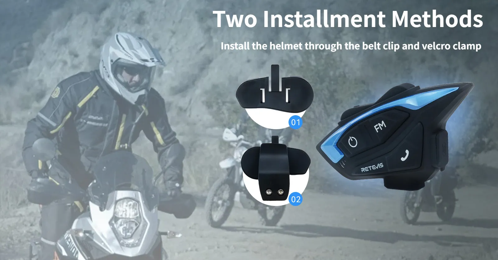 Retevis EZTalk3A Two Installment Methods