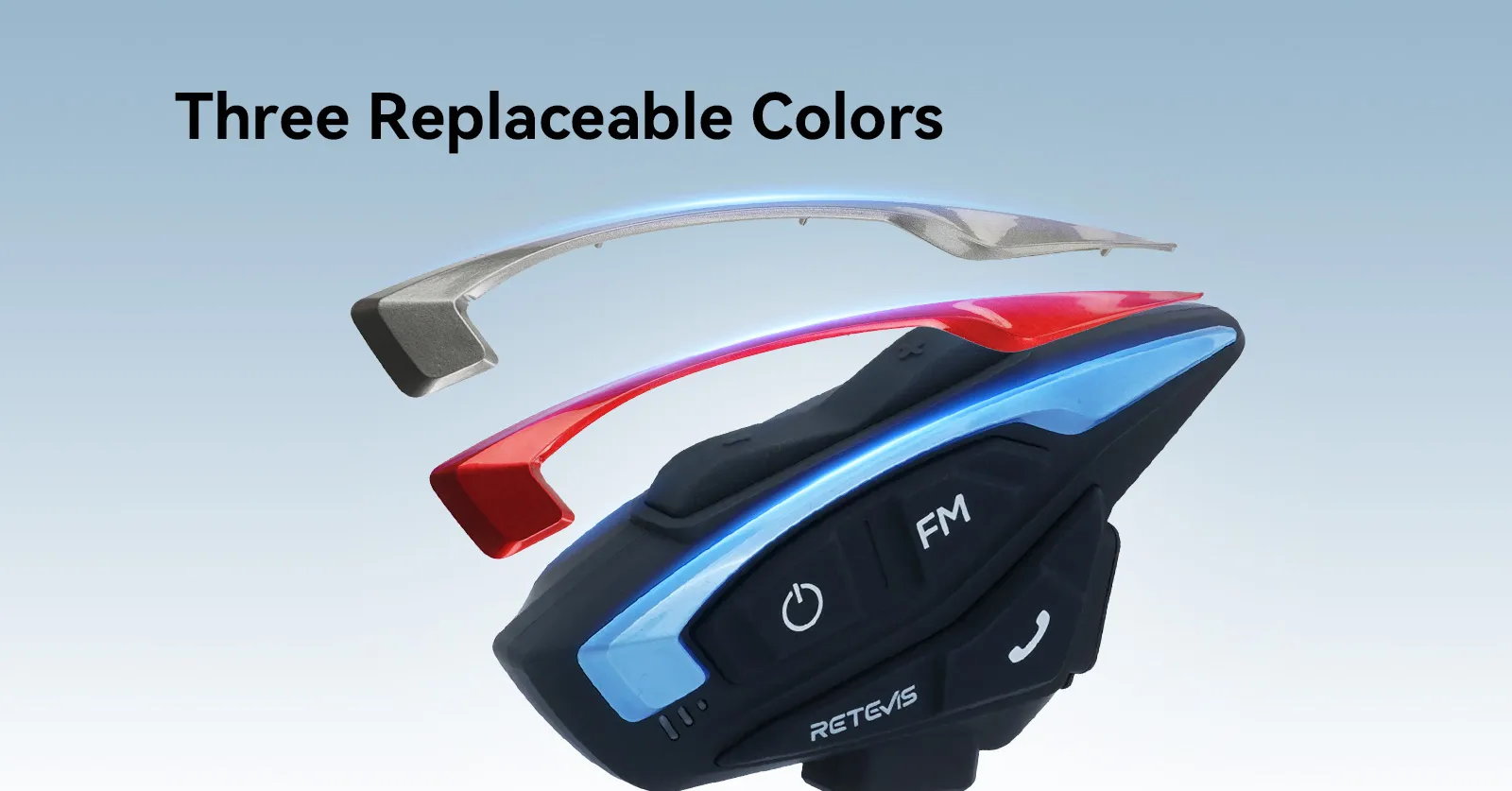 Retevis EZTalk3A With Three Optional Shells