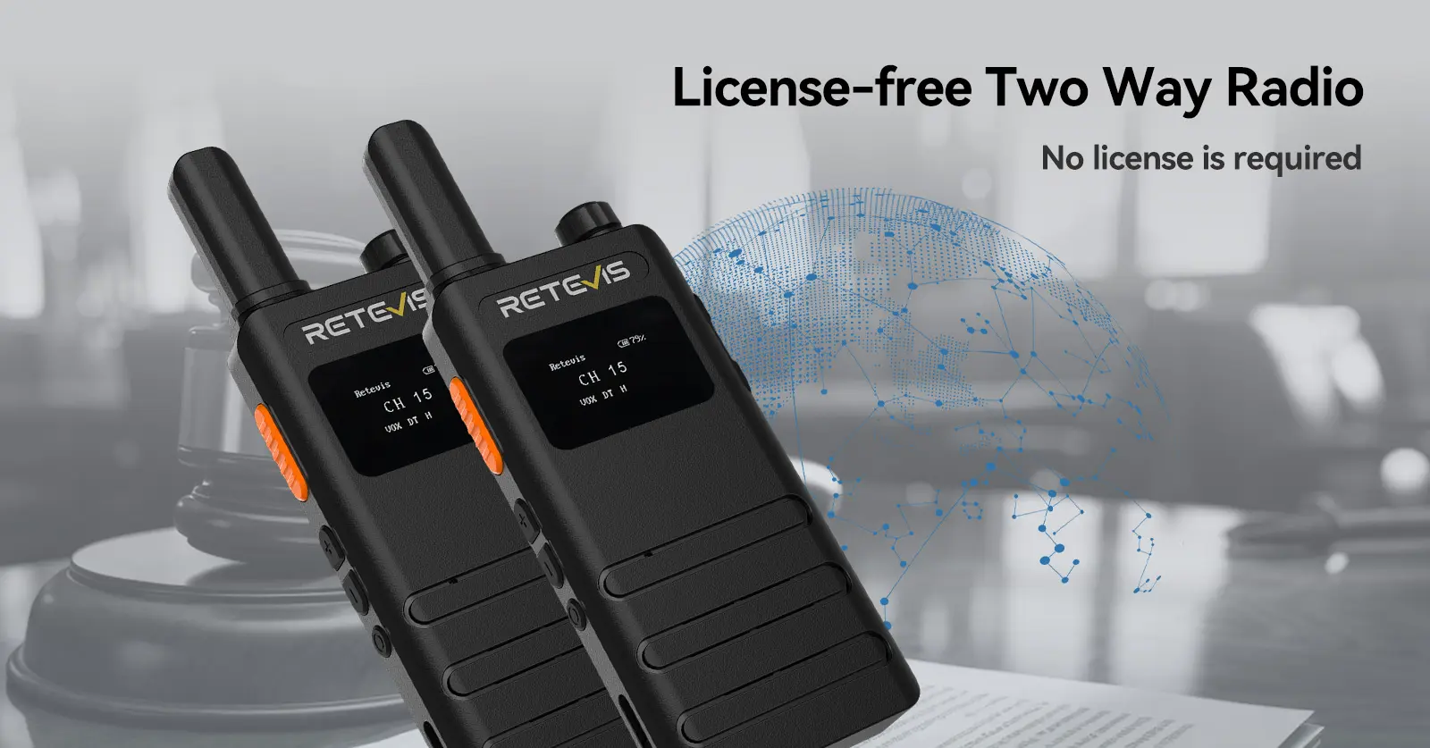 Retevis B3S Portable FRS Two Way Radio
