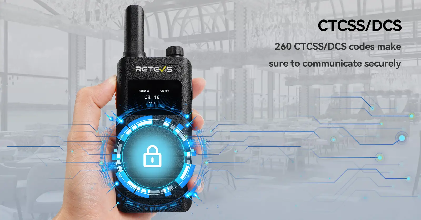 Retevis B3S Private Communication
