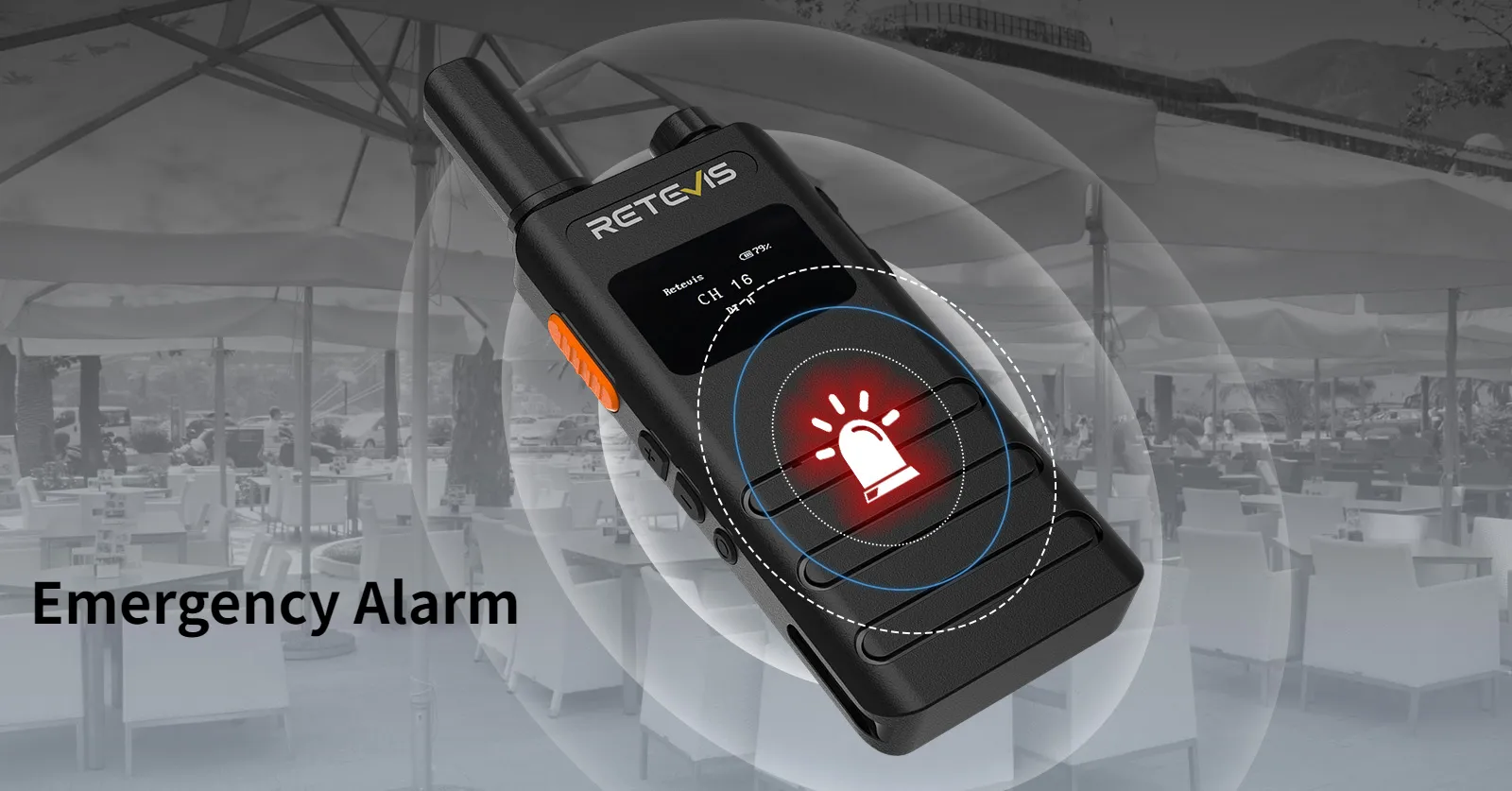 Retevis B3S SOS Emergency Alarm