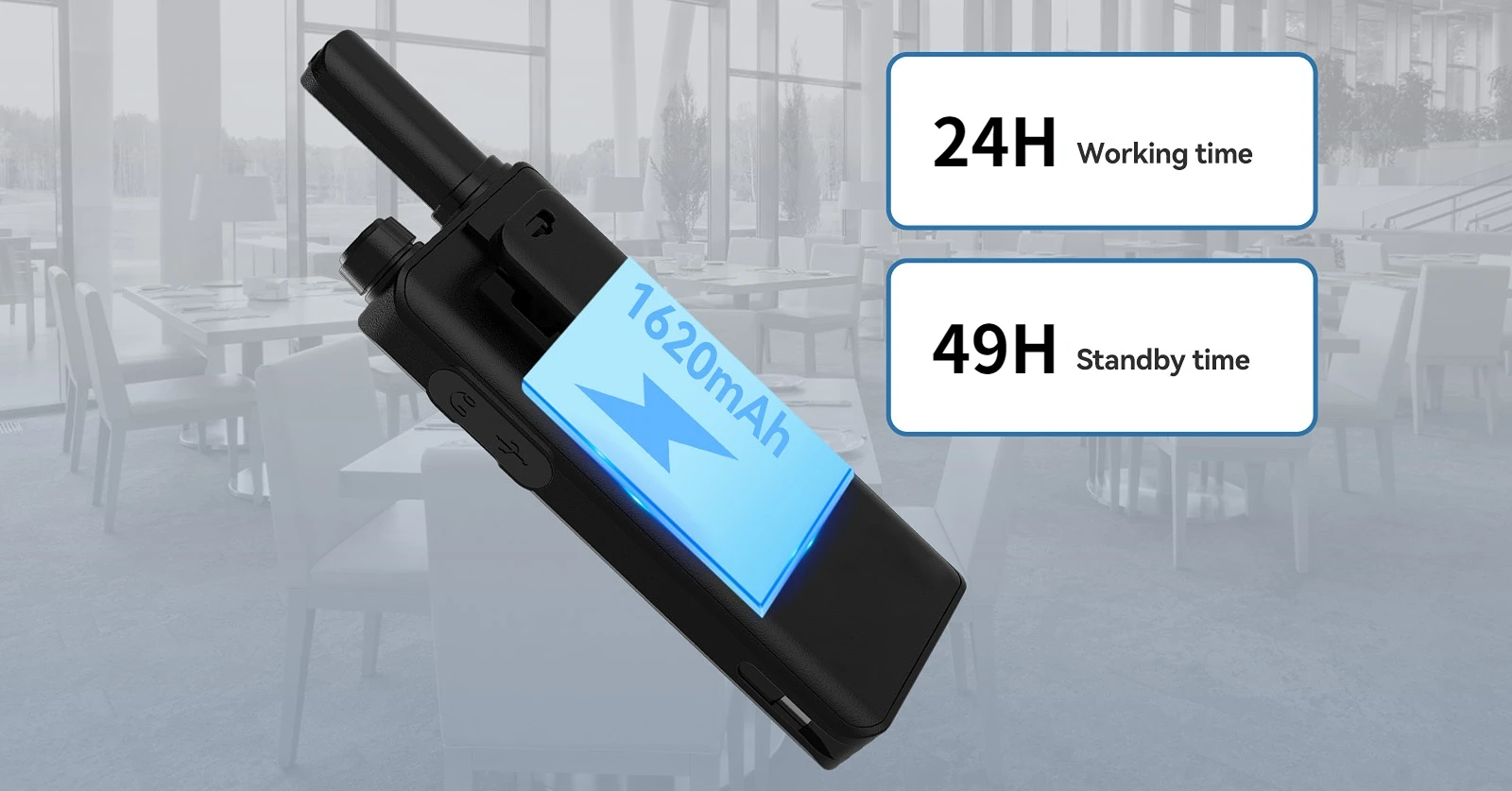 Retevis B3S Two Way Radio with Long Battey Life