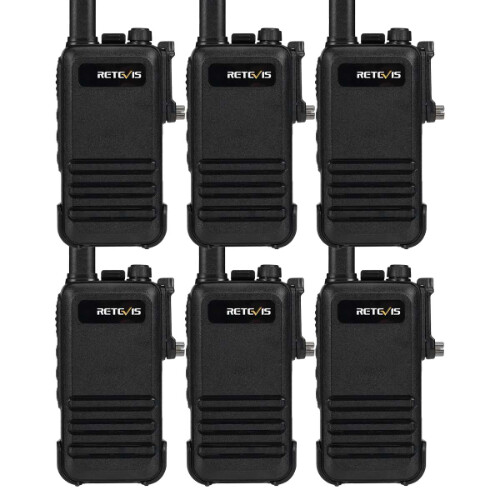 Retevis RB47 Waterproof Small Walkie Talkies 6Pack
