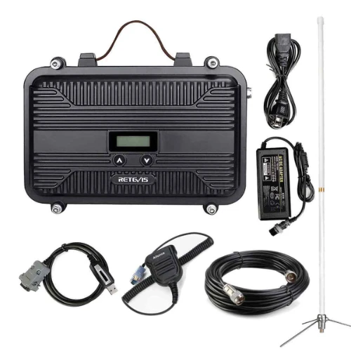 Retevis RT97S GMRS Repeater with Antenna Kit