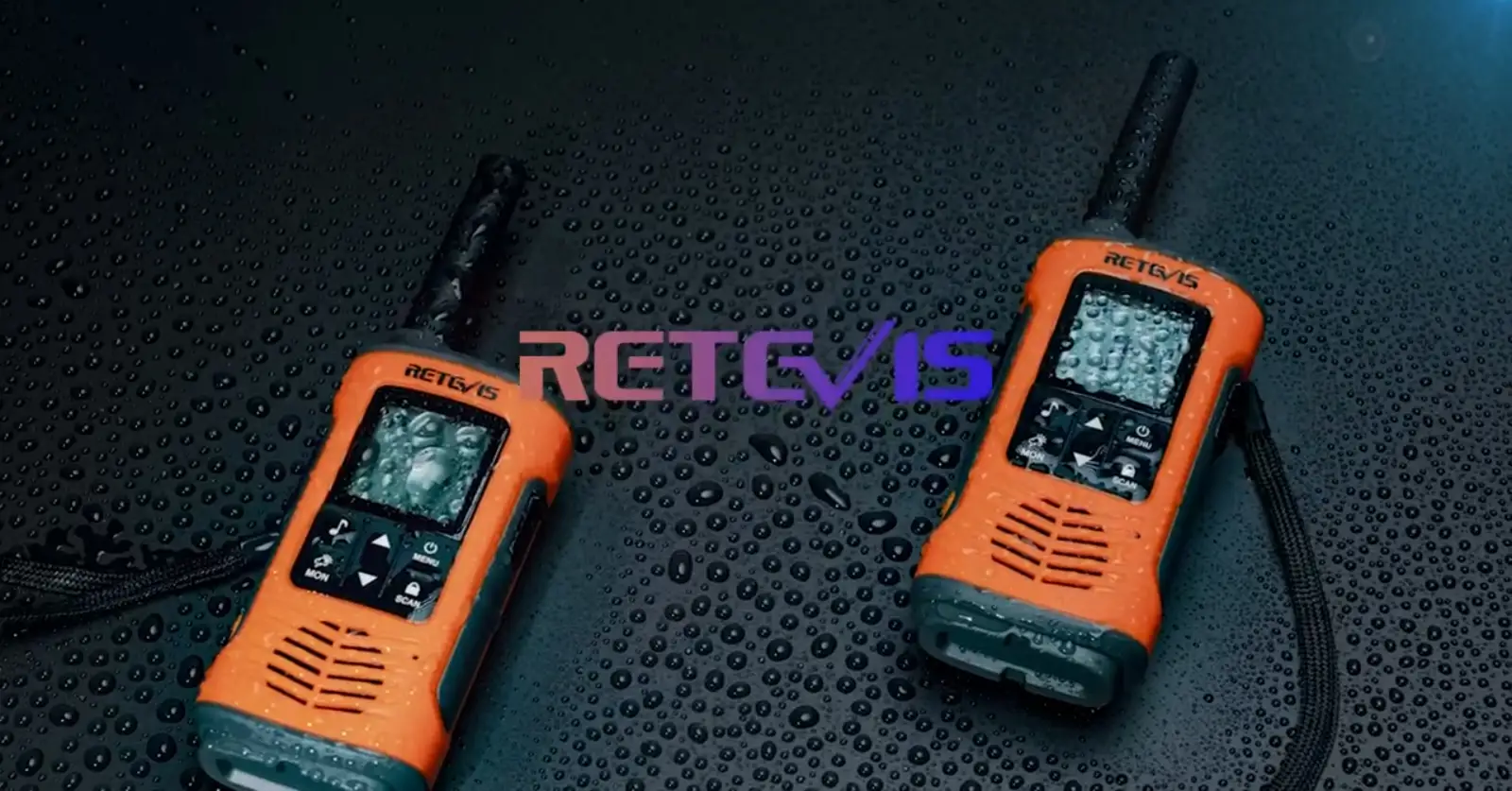 Retevis RT45P IP67 Waterproof Two Way Radio for Outdoor Trips Kayaking