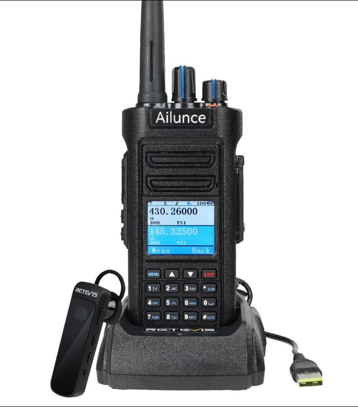 Bluetooth Ailunce HD2 ham radio