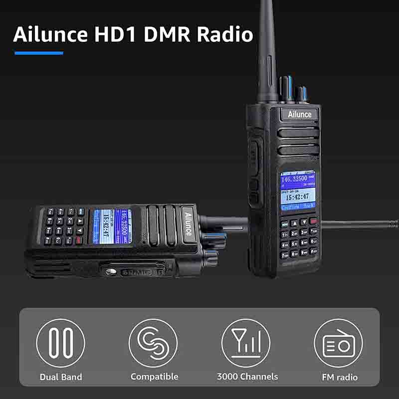 Ailunce HD1 does an excellent job as HAM Radio