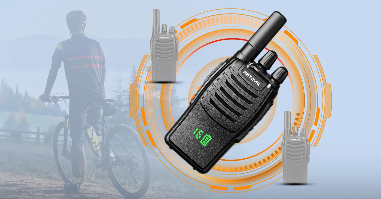 Retevis H777H FRS Walkie Talkies Can Work with H777 FRS Radios