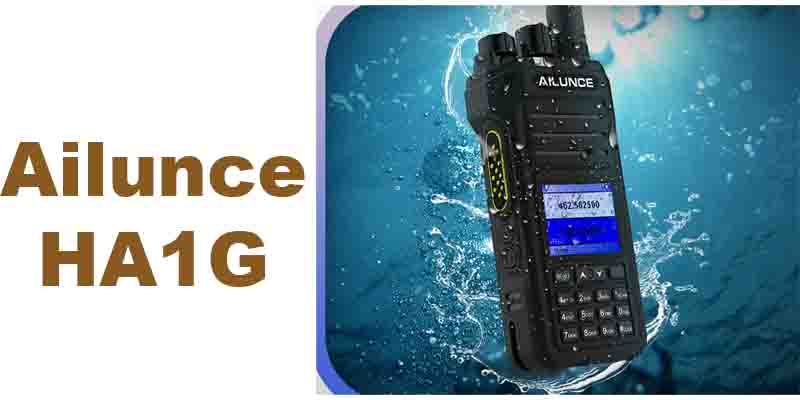 GMRS 5-Watt handheld two-way radio-Ailunce HA1G