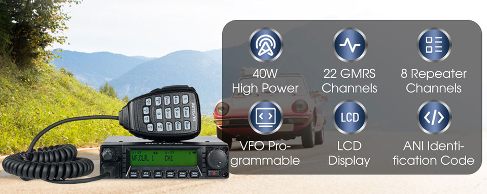Retevis Mobile Radio RA87