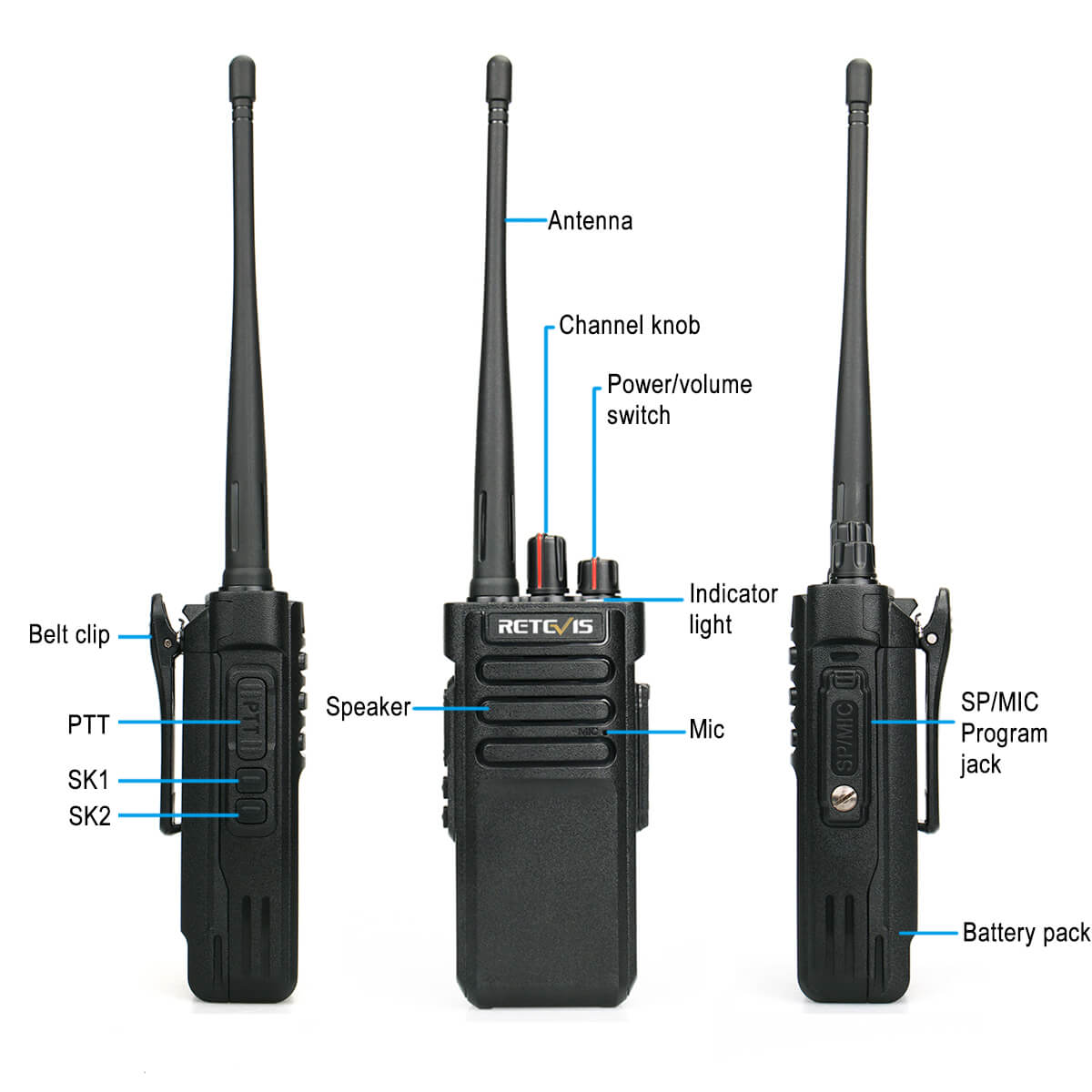 long range waterproof radio