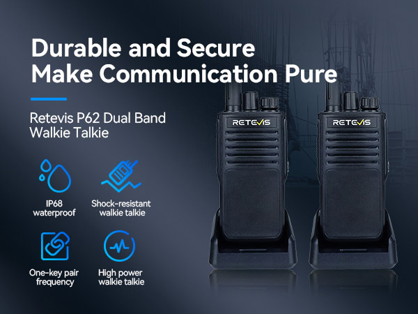 waterproof commercial walkie talkie