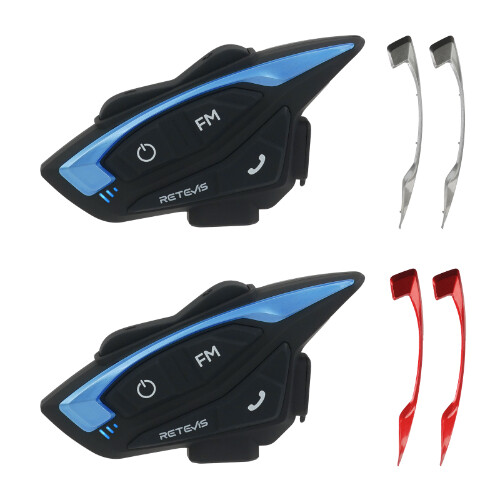 Retevis EZTalk 3A Helmet Walkie Talkie 2 Pack
