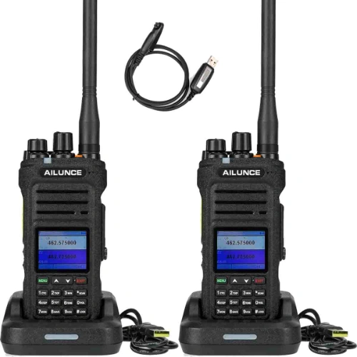 Retevis Ailunce HA1G GMRS Radio GMRS Handheld Two Way Radio 2PACK