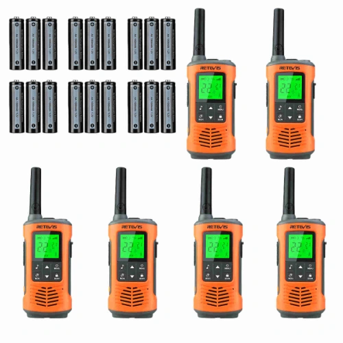 Retevis RT45P FRS Waterproof Two Way Radio 6 Pack