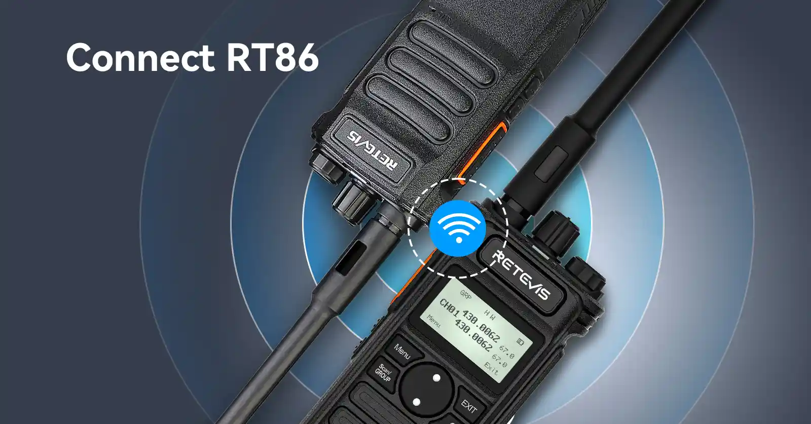 retevis RT86S gmrs radio compatible retevis RT86 long range  two way radio