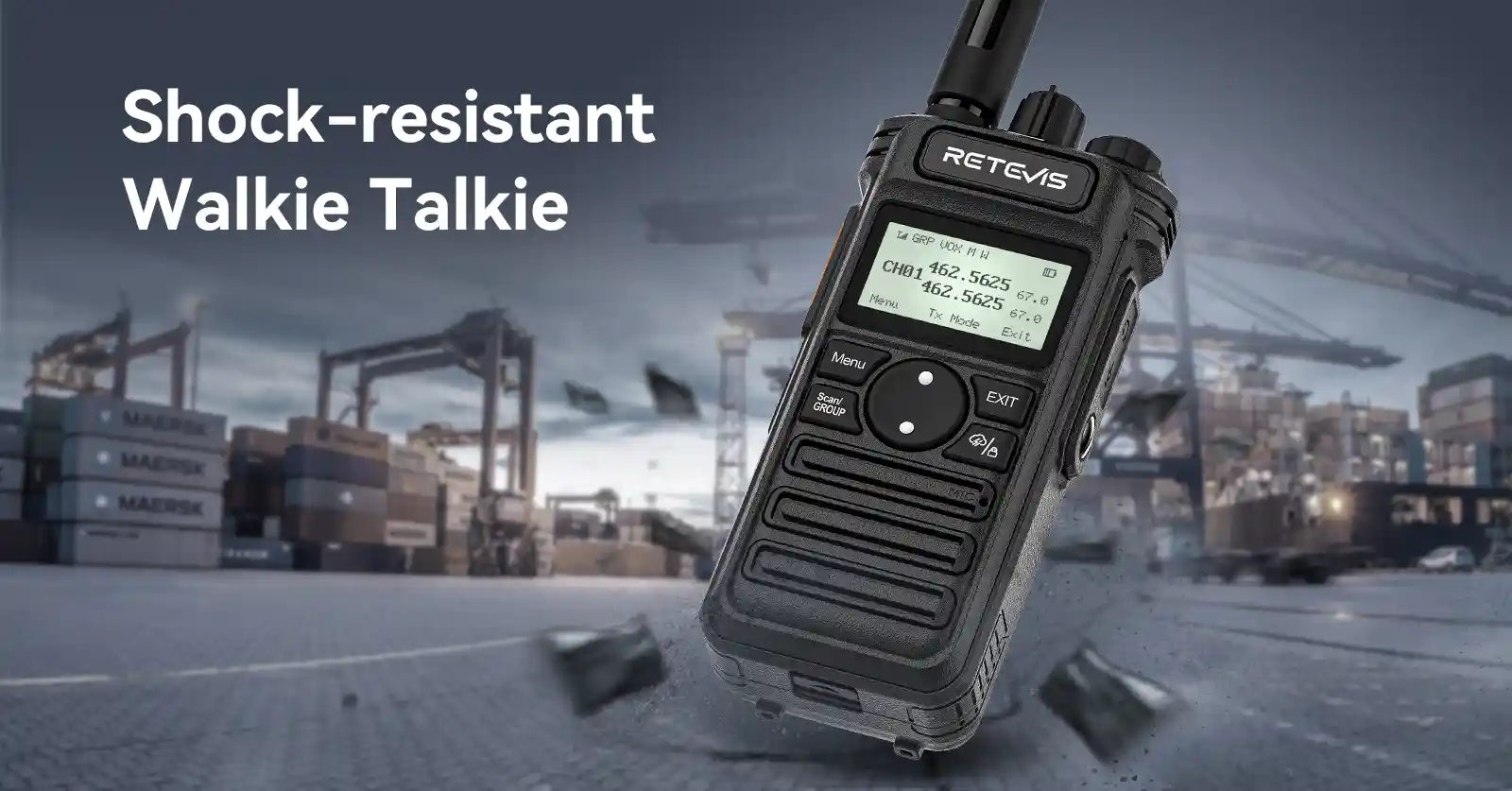 rugged walkie talkie