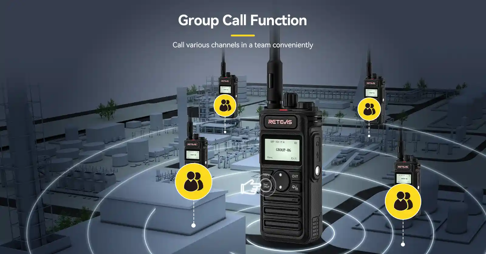 gmrs radio for team work