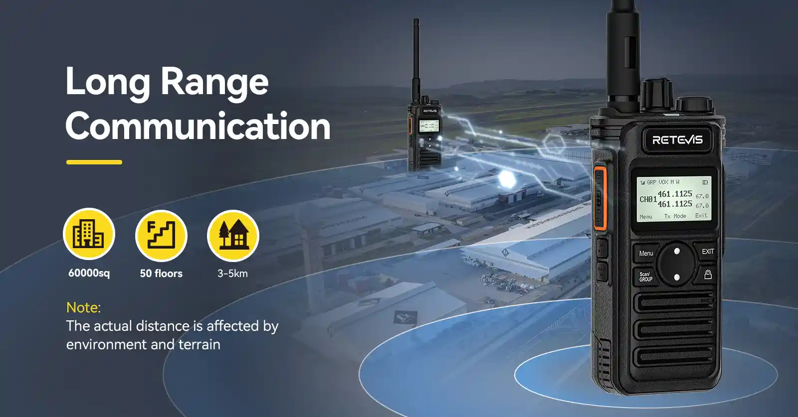 two way radio for long distance
