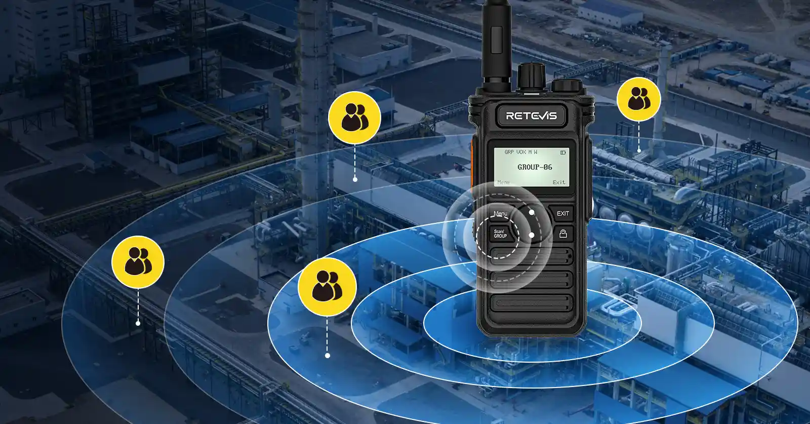 retevis rt86s with group call function