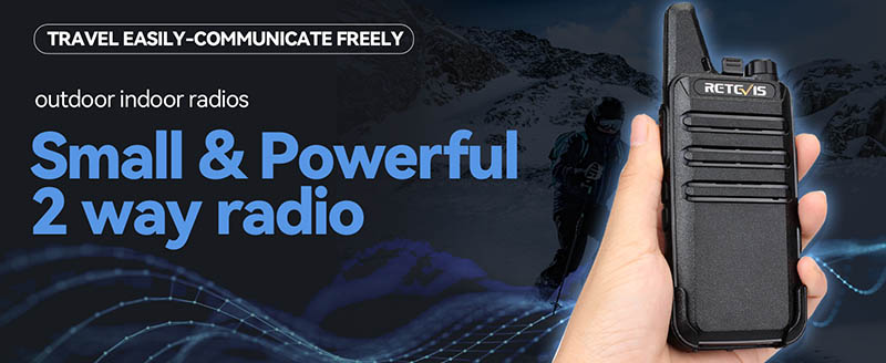 RETEVIS RT22 SLEEK AND LICENSE-FREE RADIO