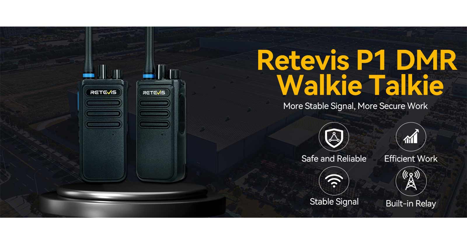 long range two way radio for business