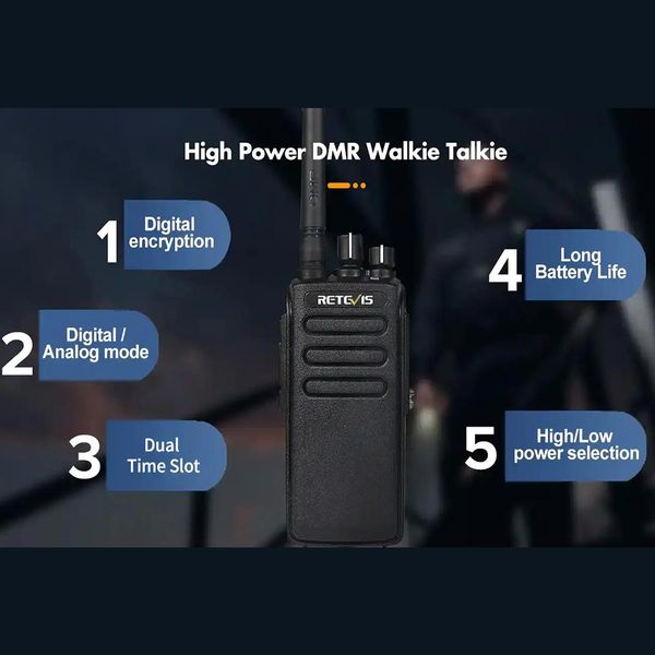 advantages of retevis rt81 digital radio