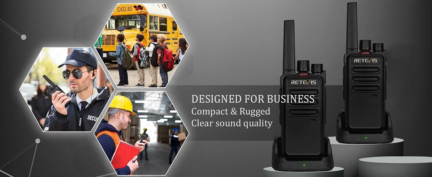 Retevis RT68 Portable Business Two Way Radio