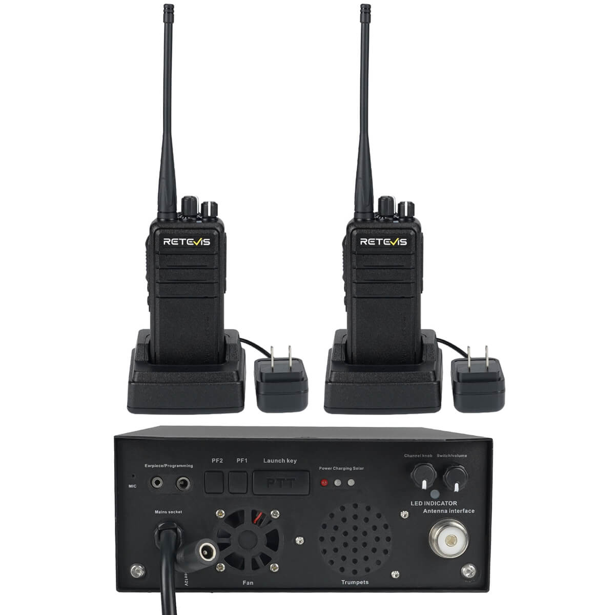 retevis rb24 with rb91 repeater