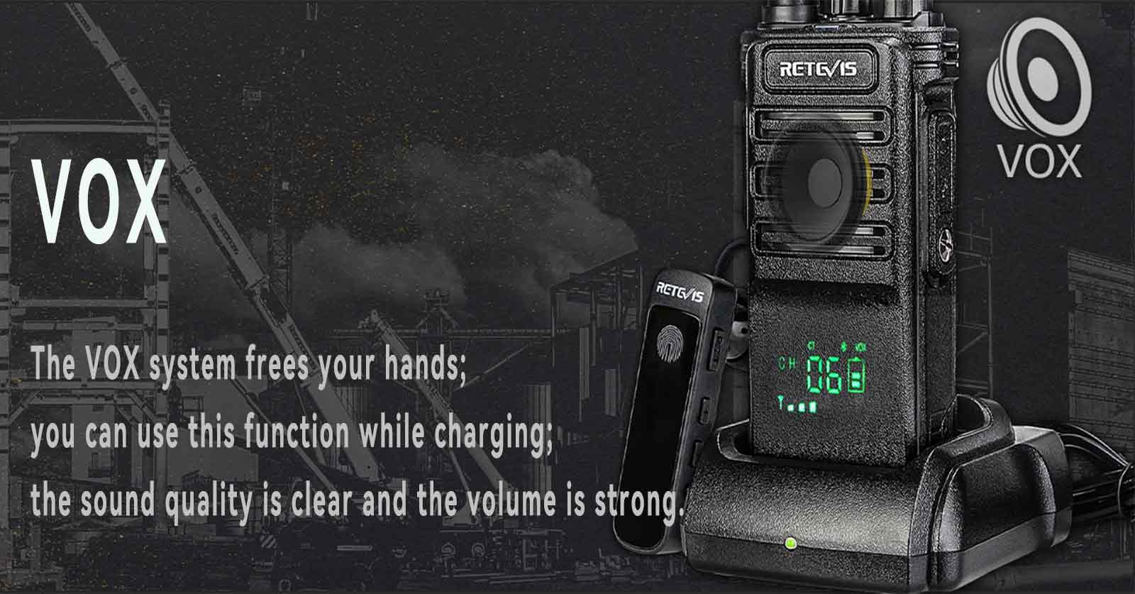 retevis rb689 vox function