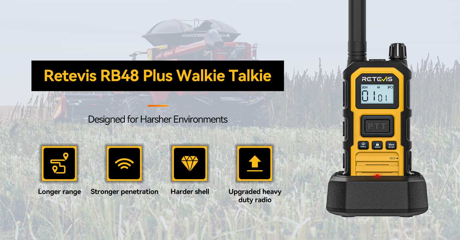 Retevis RB48Plus walkie talkie