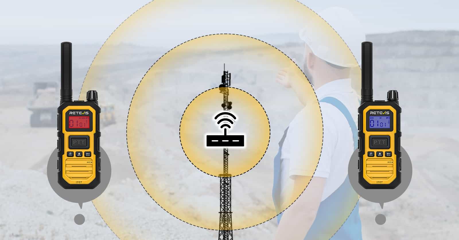 Retevis RB48P GMRS Radio Ralay Channels
