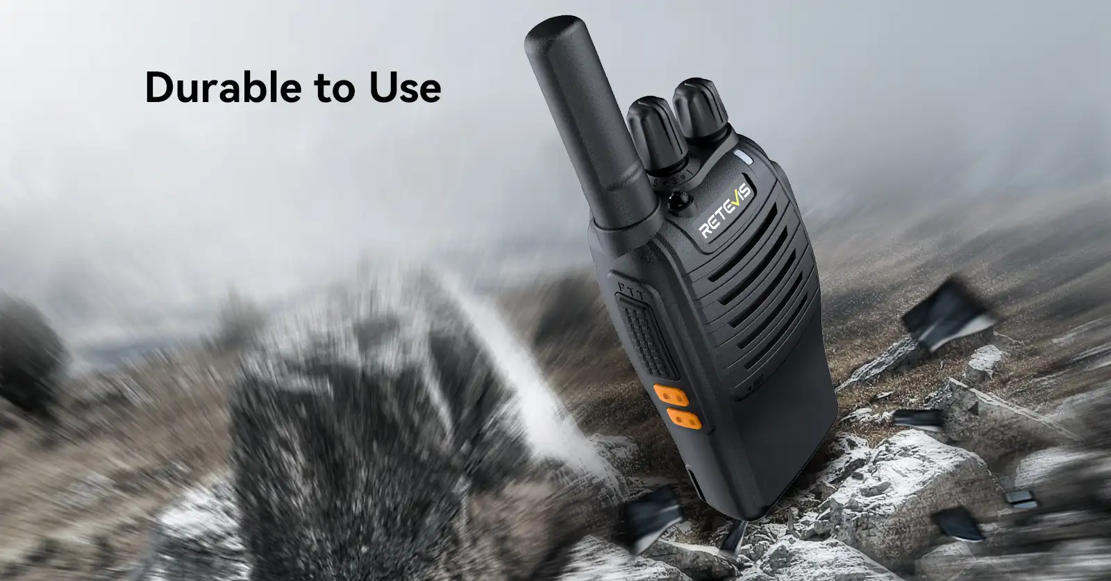 Retevis H777 portable radio with Rugged Constructions