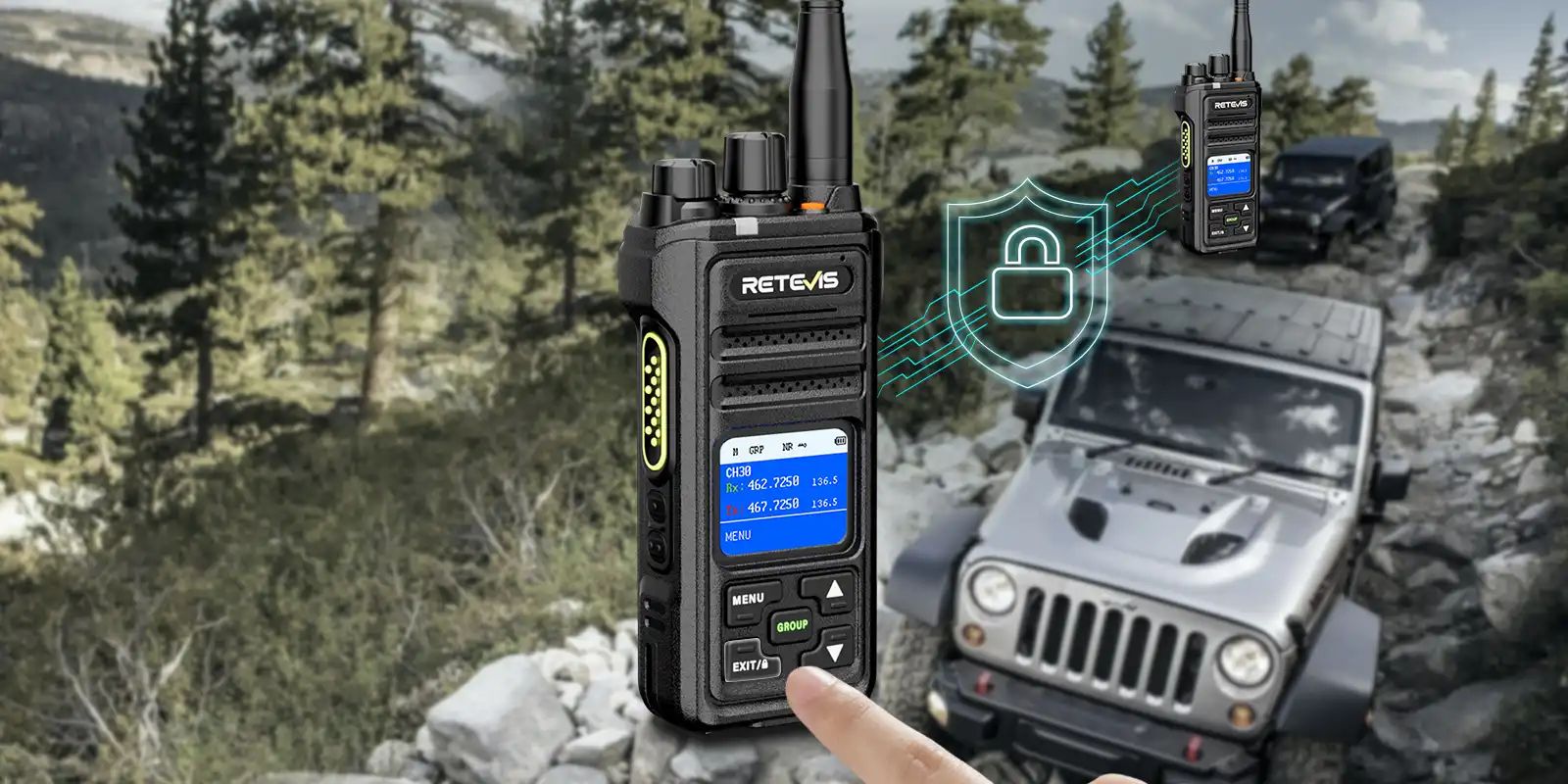 retevis nr30s walkie talkie for family
