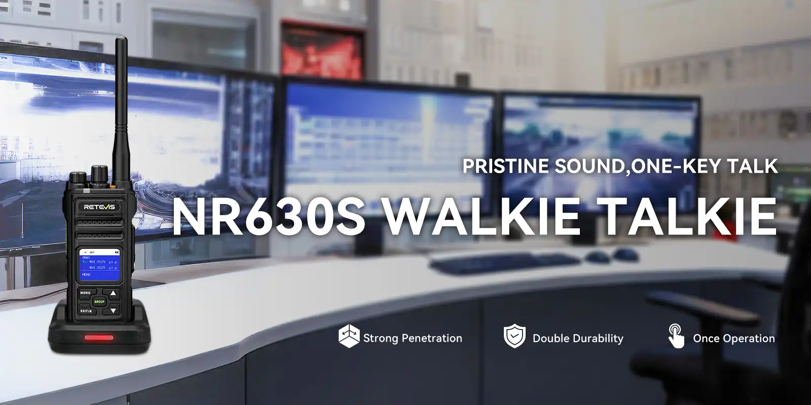 retevis nr30s long range waterproof GMRS walkie talkie