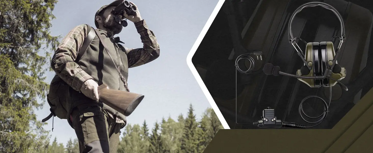Retevis EHK007 Pickup Headset for Hearing Protection