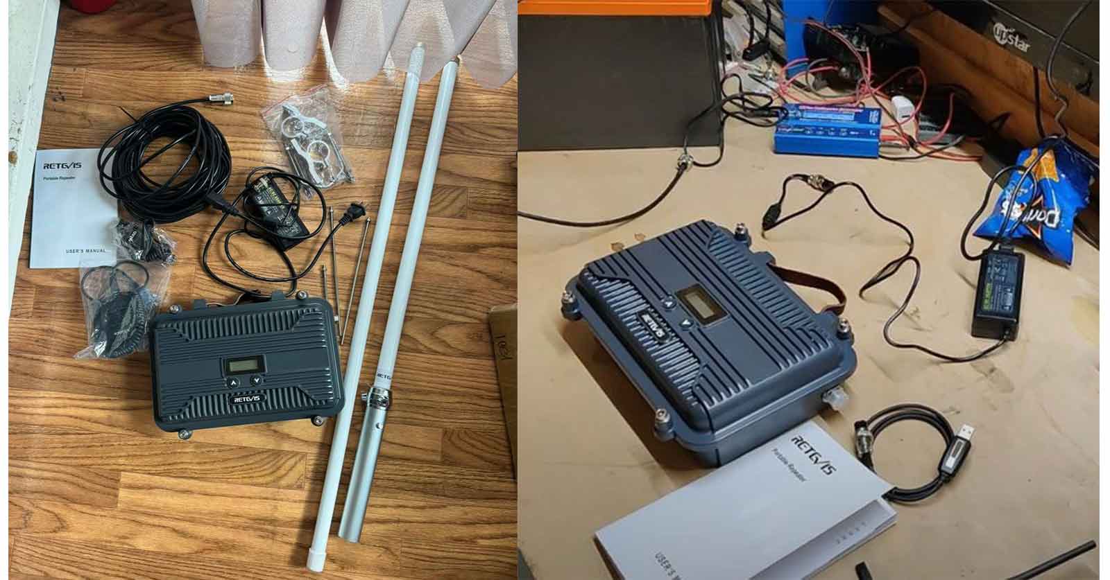 rt97s portable gmrs repaeter feedback