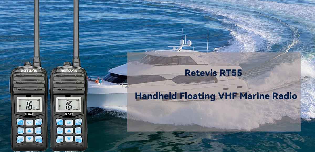 RETEVIS RT55 HANDHELD MARINE RADIO