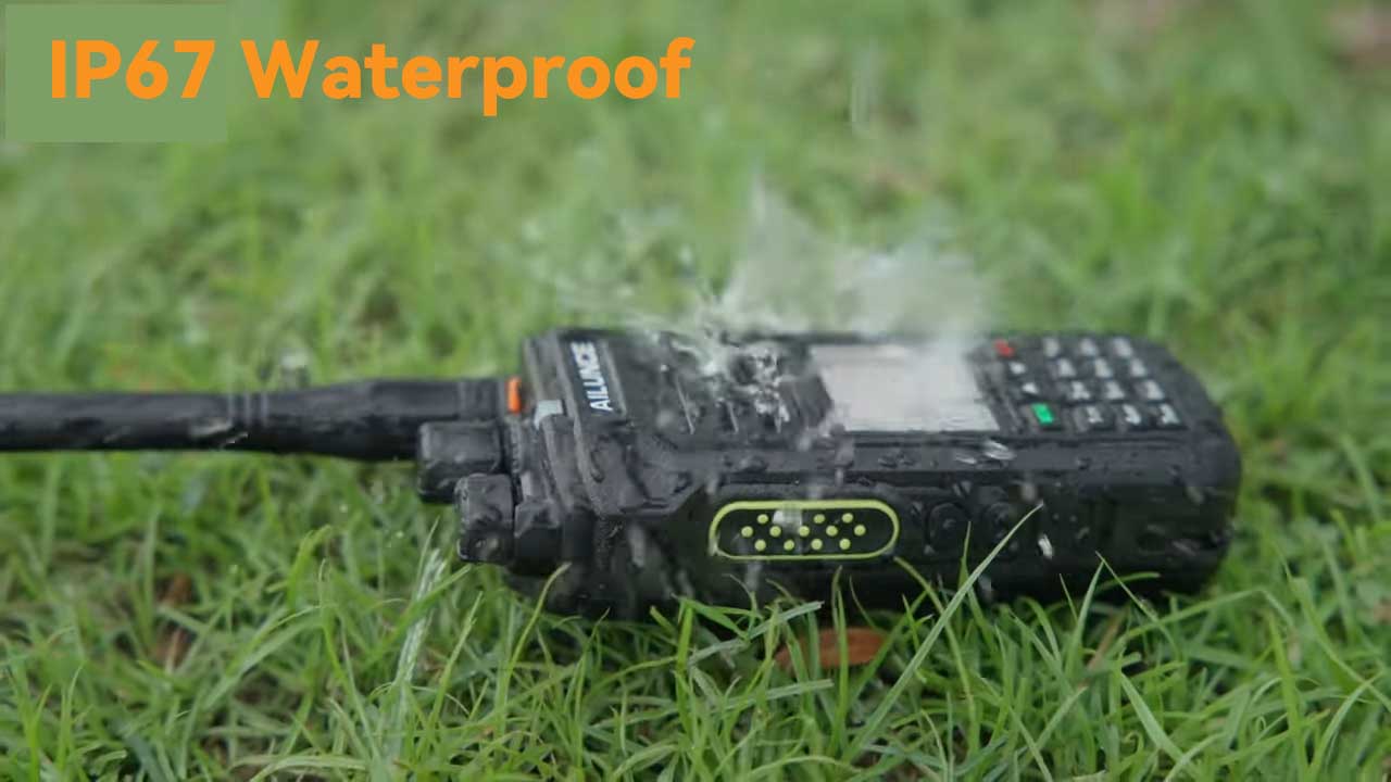 Ailunce HA1G IP67 waterproof GMRS radio