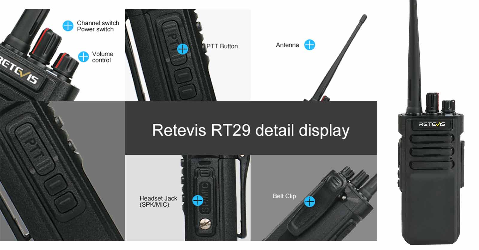 retevis rt29 business radio details