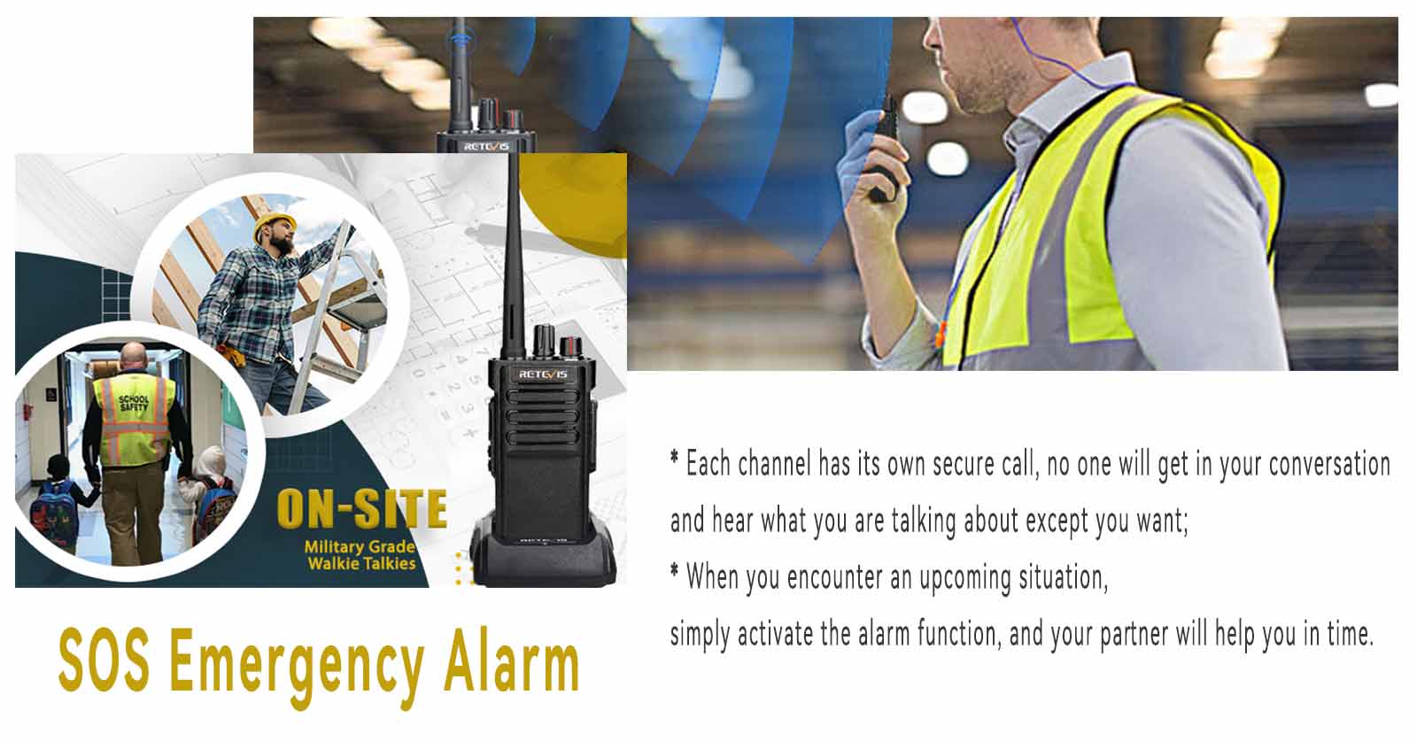 retevis rt29 security two way radio 
